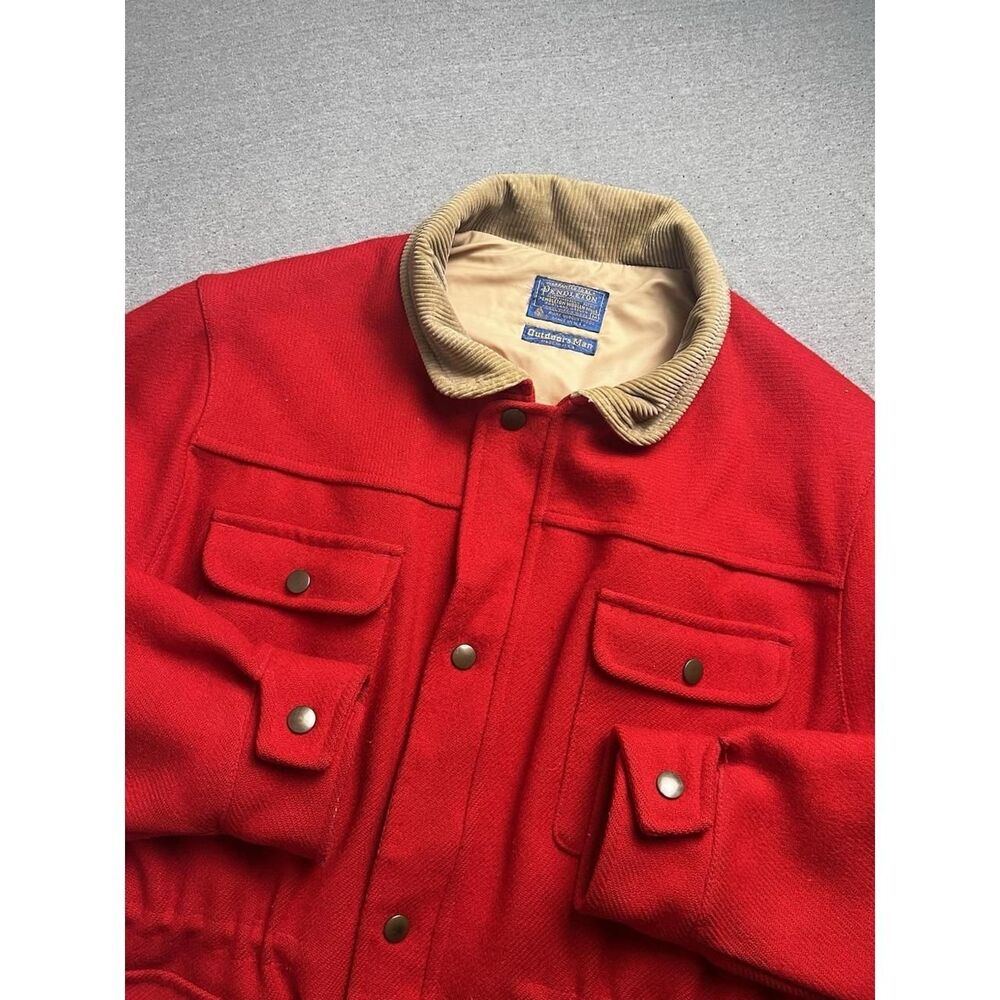 Pendleton Chore Coat Men's M Outdoors Man Wool Thinsulate 3M Hunting Barn Vtg